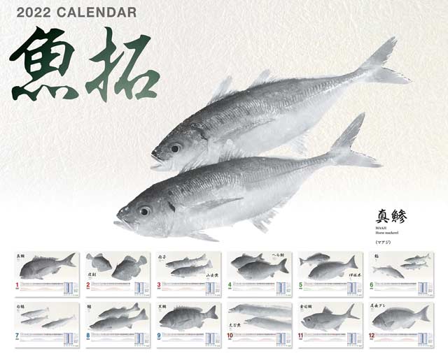 ダイワ・シマノの魚拓カレンダー2023を入手する方法は？