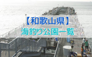 和歌山県の海釣り公園