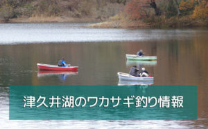 津久井湖のワカサギ釣り