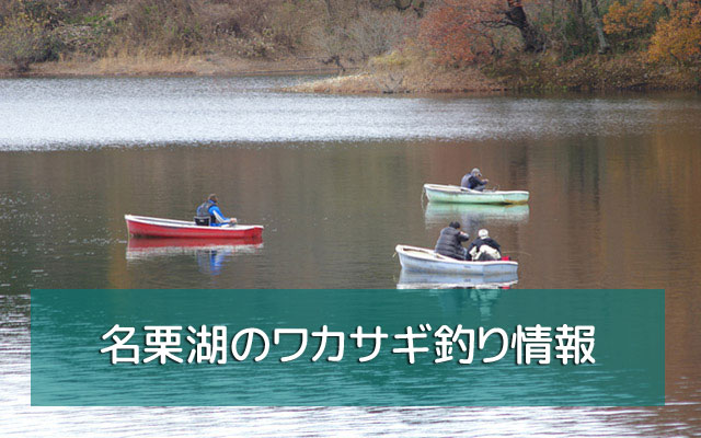 名栗湖 のワカサギ釣り情報 仕掛け ボート おかっぱりなど