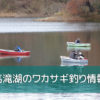 高滝湖のワカサギ釣り