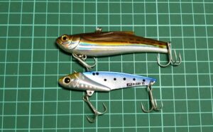 シーバスルアーのバイブレーション